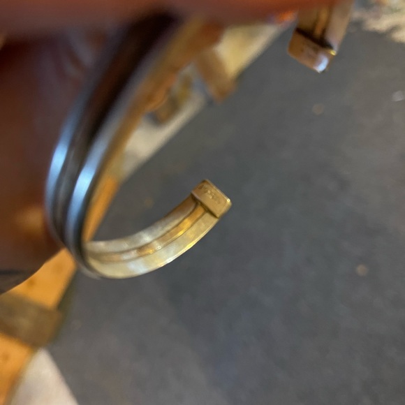 Gold and silver bracelet. - Picture 3 of 13